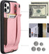 TOOVREN Phone Cover for iPhone 11 Pro Max Wallet Case with Card Holder PU Leather Kickstand Fits iPhone 11 Pro Max Case with Strap Stand Adjustabl...